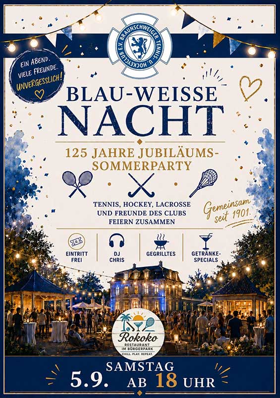 Jubiläumsparty vom BTHC im Rokoko