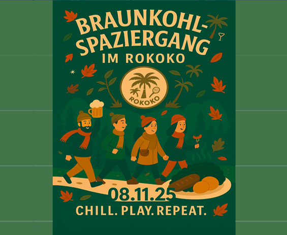 Braunkohlspaziergang mit den Rokoko Gästen